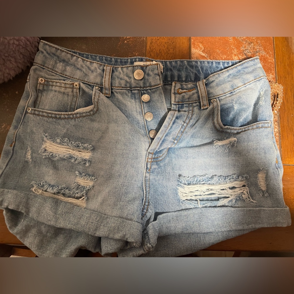 Denim shorts 24/sm